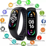 M7 Smart Watch Men Women Smartband Heart Rate Smartwatch Fitness Tracker Blood Pressure Sport Smart Bracelet.webp