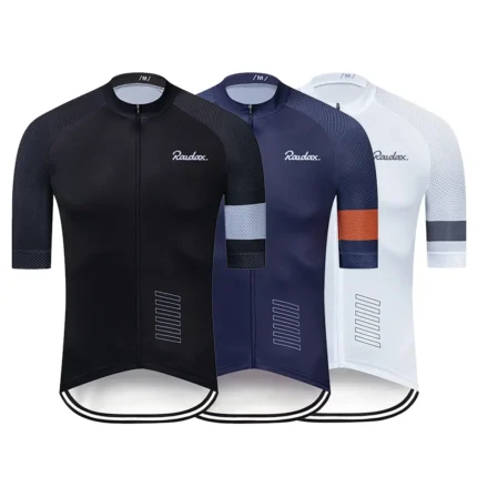 Men Cycling Jersey Raudax Classic Black Cycling Racing Tops Short Sleeve Cyclist Clothes Shirt Maillot Summer.webp