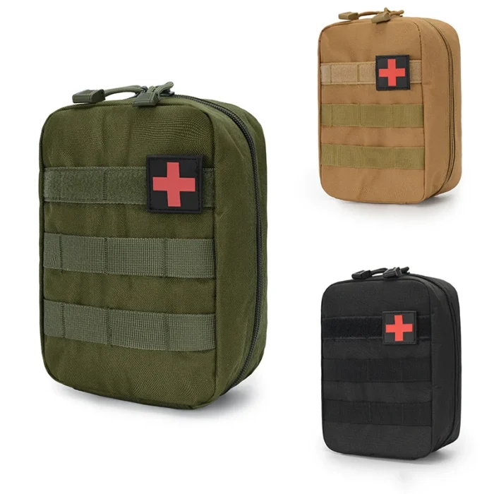 Military Tactical Medical Bag Camping Survival First Aid Kit Waist Pack Emergency Outdoor Travel Molle Pouch.webp