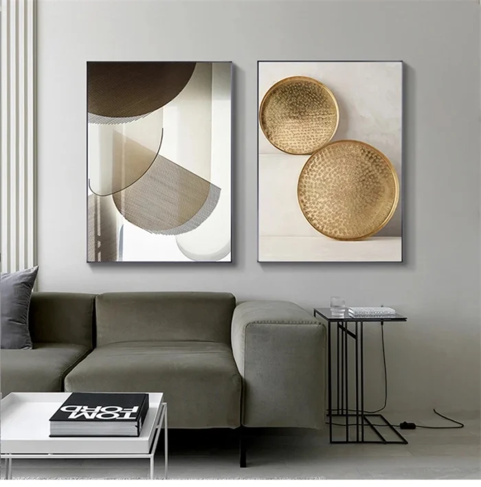 Modern Luxury Aesthetic Wall Poster Printed Oil Painting On Canvas Poster Prints Wall Art Picture For 2.webp