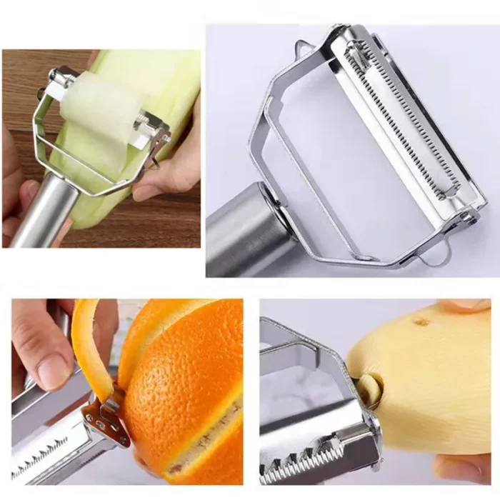 Multifunctional Kitchen Peeler Vegetable Fruit Peeler Stainless Steel Durable Potato Slicer Household Shredder Carrot Peeler 3