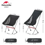 Naturehike Camping Chair Yl05 Yl06 Chairs Outdoor Ultralight Folding Chair Picnic Foldable Portable Beach Chairs Fishing 4.webp