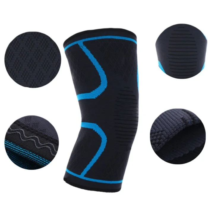 Nylon Knee Brace Compression Elastic Knee Sleeve Leg Wrap For Sports Running Fitness Gym Exercise Outdoor 4.webp