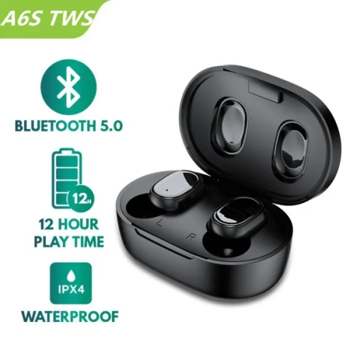 Original A6s Tws Headset Wireless Earphones Bluetooth Headphones Sport Stereo Fone Bluetooth Earbuds For Xiaomi Huawei.webp