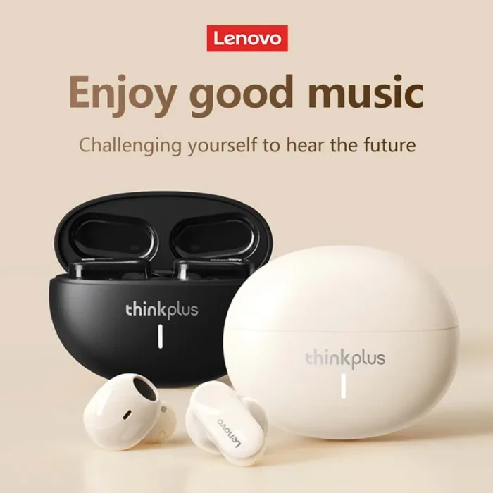 Original Lenovo Lp19 Bluetooth 5 1 Earphones Tws Sports Headphones Wireless In Ear Earbuds Dual Hd 1.webp