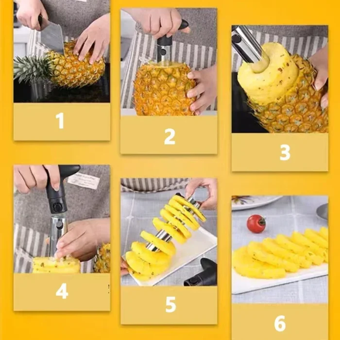 Pineapple Slicer Peeler Cutter Parer Knife Stainless Steel Kitchen Fruit Tools Cooking Tools Kitchen Accessories Kitchen 5