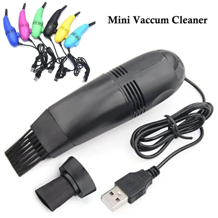 Portable Mini Usb Vacuum Cleaner Keyboard Brush Laptop Shell Cleaner Dust Brush Mini Usb Vacuum Cleaner.webp