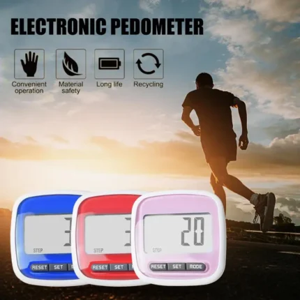 Portable Multi Functional Walking Distance Fitness Calorie Exercise Display Digital Pedometer Steps Accurate Calorie Counter.webp