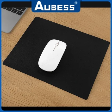 Small Pu Mouse Pad Non Slip Gaming Desktop Leather Mouse Pad Waterproof Anti Scratch Easy To.webp