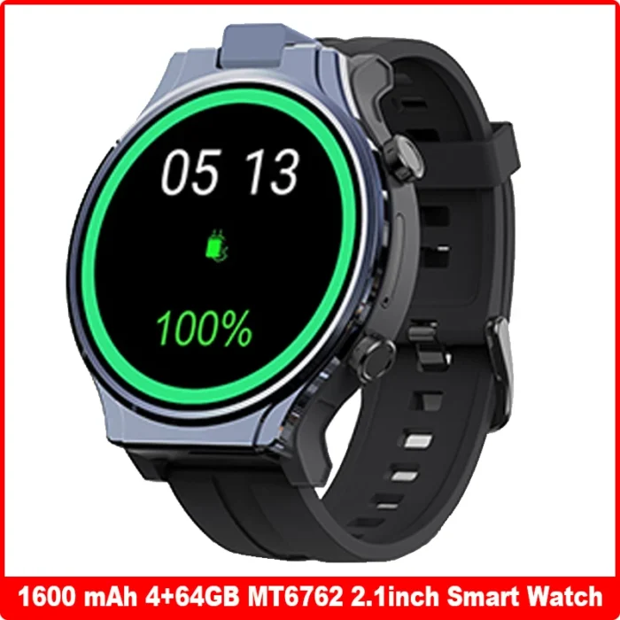 Smart Watch Men 1600mah Battery Wear Os Watch Phone Gps Business Husband Gifts Android 4g Smartwatch 1