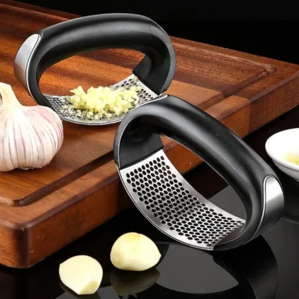 Stainless Steel Garlic Press Crusher Manual Garlic Mincer Chopping Garlic Tool Fruit Vegetable Tools Kitchen Accessories 1.webp