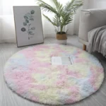 Super Soft Plush Round Rug Mat Fluffy White Carpets For Living Room Home Decor Bedroom Kid 1.webp