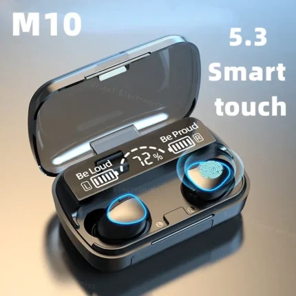 Tws New M10 Wireless Bluetooth Headset 5 3 Earphones Bluetooth Headphones With Mic Earbuds 3000mah Charger.webp