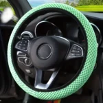 Three Dimensional Mesh Breathable Sweat Absorbing Comfortable Car Steering Wheel Cover Without Inner Ring For 38mm 3.webp