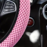 Three Dimensional Mesh Breathable Sweat Absorbing Comfortable Car Steering Wheel Cover Without Inner Ring For 38mm 4.webp