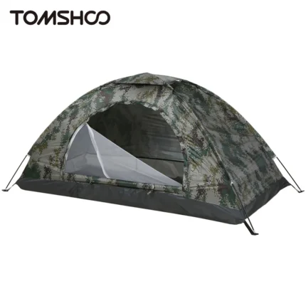 Tomshoo 1 2 Person Ultralight Camping Tent Single Layer Portable Hiking Tent Anti Uv Coating Upf.webp