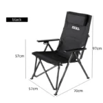 Tryhomy Outdoor Folding Chair Portable Recliner With Pillow Ultralight Fishing Beach Chair Back Adjustable Camping Chair 1.webp