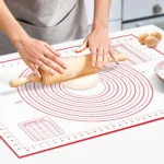 Untior 1pcs Silicone Baking Mat Kneading Pad Dough Mat Pizza Cake Dough Maker Kitchen Cooking Grill