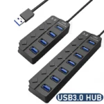 Usb 3 0 Power Adapter 4 7 Port Multi Usb Splitter Hub Usb Hub 2 0.webp