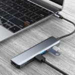 Usb C Hub Type C Splitter Thunderbolt 3 Docking Station Laptop Adapter With For Macbook Air 4.webp