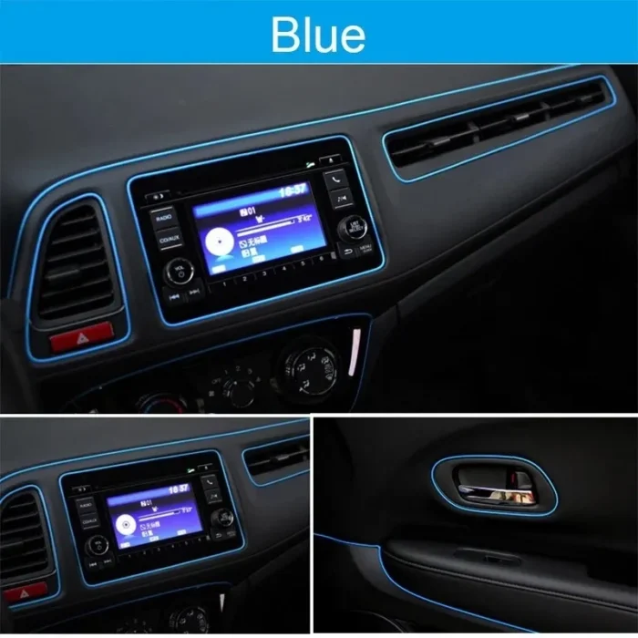 Universal Car Moulding Decoration Flexible Strips 5m 3m 1m Interior Auto Mouldings Car Cover Trim Dashboard 2.webp