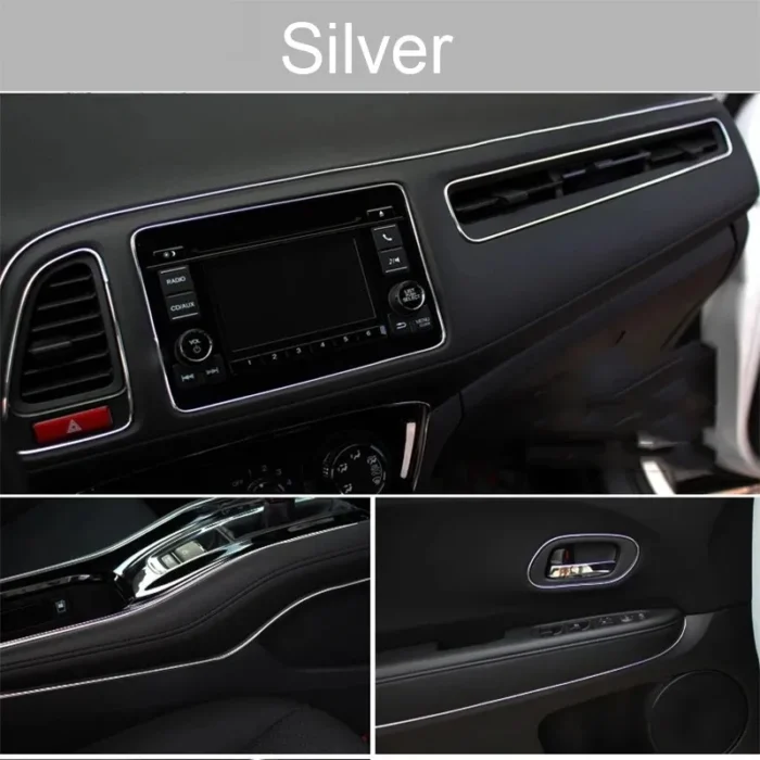 Universal Car Moulding Decoration Flexible Strips 5m 3m 1m Interior Auto Mouldings Car Cover Trim Dashboard 3.webp