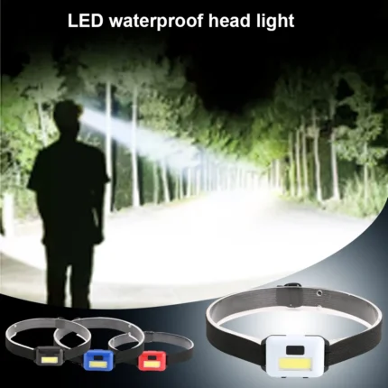 Waterproof 3 Modes Outdoor Cycling Headlamp Fishing Flashlight Head Torch Tourism Equipment Mini Led Camping Light.webp