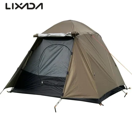 Waterproof Windproof Two Person Tents Double Layers Backpacking Tents For Outddor Camping Hiking Backpacking Beach Gatherings.webp