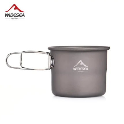 Widesea Camping Mug Outdoor Coffee Tea Aluminum Cup Tourism Tableware Picnic Cooking Supplies Equipment Tourist Trekking.webp