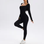 Yoga One Piece Women S Sportswear Yoga Suit Long Sleeve One Piece Clothes One Piece Fitness 3.webp