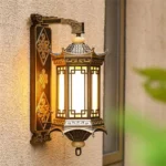 8m Outdoor Wall Lamps Bronze Lighting Led Sconces Classical Waterproof Retro For Home Balcony Decoration 1