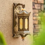 8m Outdoor Wall Lamps Bronze Lighting Led Sconces Classical Waterproof Retro For Home Balcony Decoration 3