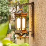 8m Outdoor Wall Lamps Bronze Lighting Led Sconces Classical Waterproof Retro For Home Balcony Decoration 4