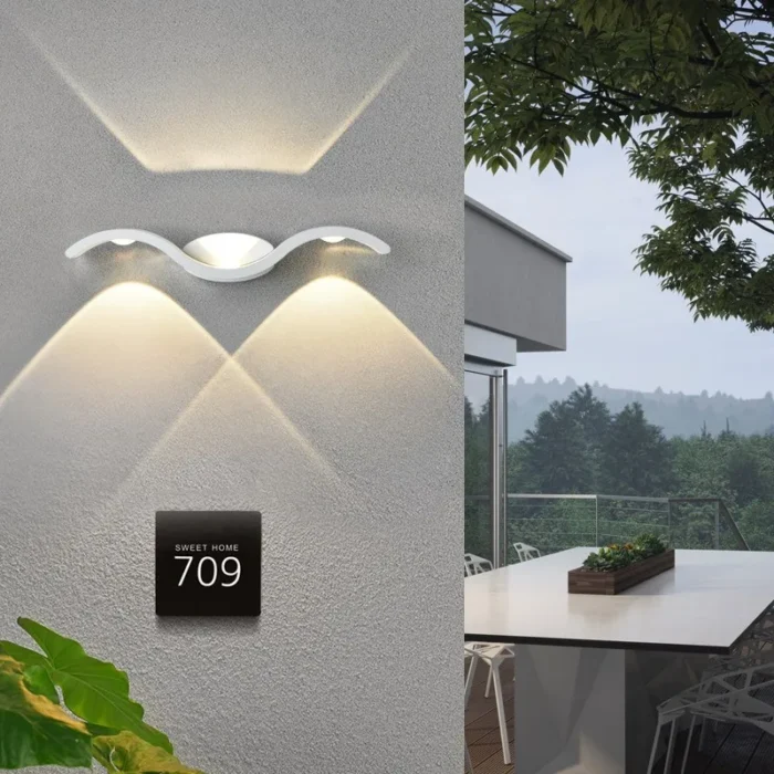 9w 15w Led Wall Light Garden Wall Lamp Ip65 Outdoor Waterproof Lamp Fixture House Decoration Lighting 10