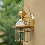 Berth Retro Outdoor Brass Wall Lamp Waterproof Ip65 Sconces Led Light For Home Porch Courtyard 1