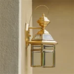 Berth Retro Outdoor Brass Wall Lamp Waterproof Ip65 Sconces Led Light For Home Porch Courtyard 3