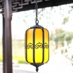 Brother Classical Chinese Lantern Pendant Lamp Vintage Dolomite Outdoor Led Light Waterproof For Home Corridor Decor 3
