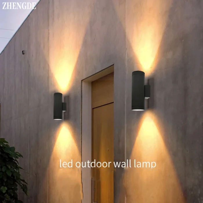 Garden Decoration 10w 20w 30w Ac85 To 265v Led Wall Light Double Head Wall Light For