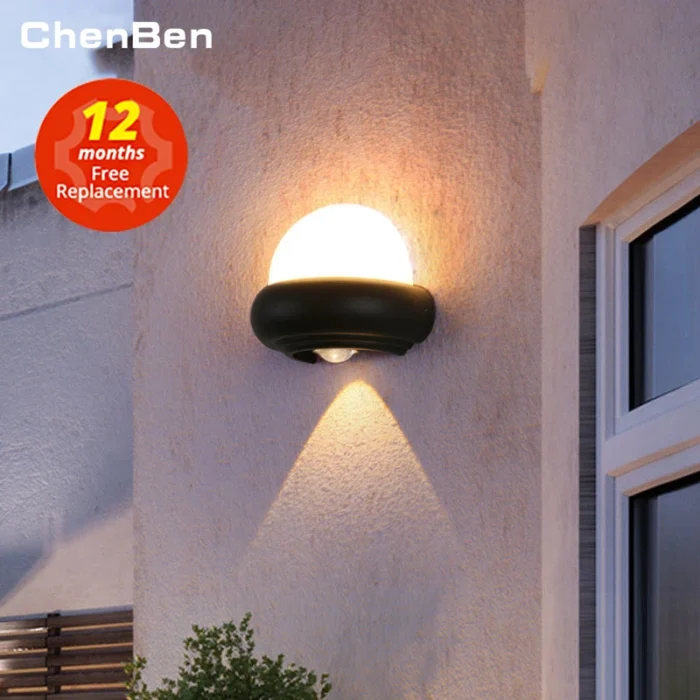 Home Wall Lamp Decor Garden Facade Street Lamp Led Outdoor Lighting Fixture Appliances Mood Light Waterproof 4