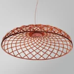 Italian Flos Replication Skynest Suspension Lamps Circular Woven Rope Led Fireworks Light Living Room Restaurant Chandelier