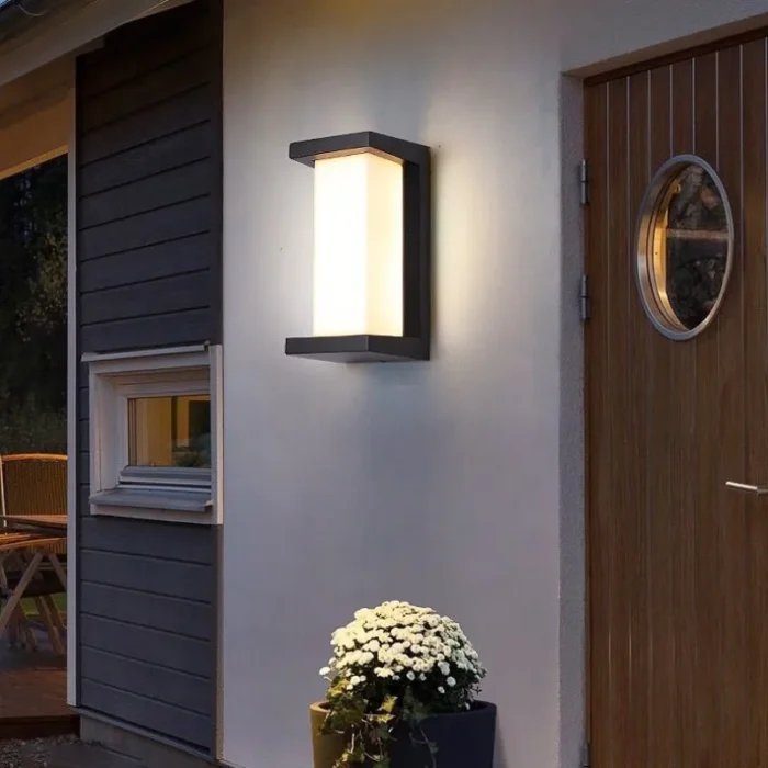 Led Outdoor Lights Waterproof Ip65 Motion Sensor Light Led Outdoor Wall Light Outdoor Lighting Ac85 265v 4