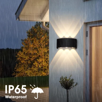 Led Outdoor Wall Light Ip65 Waterproof 110v 220v 2 4 6 8 10w Aluminum Interior Wall