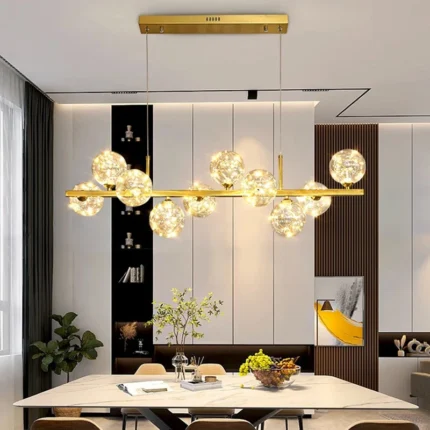 Modern Home Dine Dining Room Pendant Lights Indoor Lighting Ceiling Lamp Hanging Light Chandelier Decorative Indoor