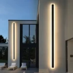 Modern Waterproof Outdoor Long Strip Led Wall Lamp Ip65 Aluminum Wall Light Garden Porch Sconce Light