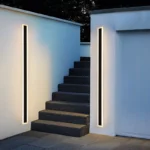 Modern Waterproof Outdoor Long Strip Led Wall Lamp Ip65 Aluminum Wall Light Garden Porch Sconce Light 3