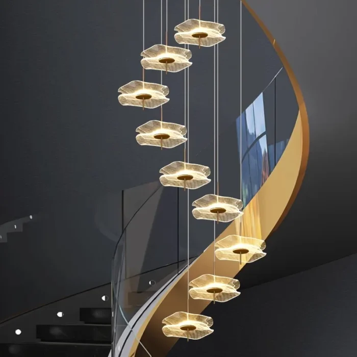 Modern Crystal Chandeliers Indoor Lighting Ceiling Lamp Hanging Lights Led Chandeliers For The Living Room Indoor 2