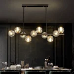 Modern Dine Dining Room Pendant Lights Indoor Lighting Ceiling Lamp Hanging Light Led Chandeliers For Living 12