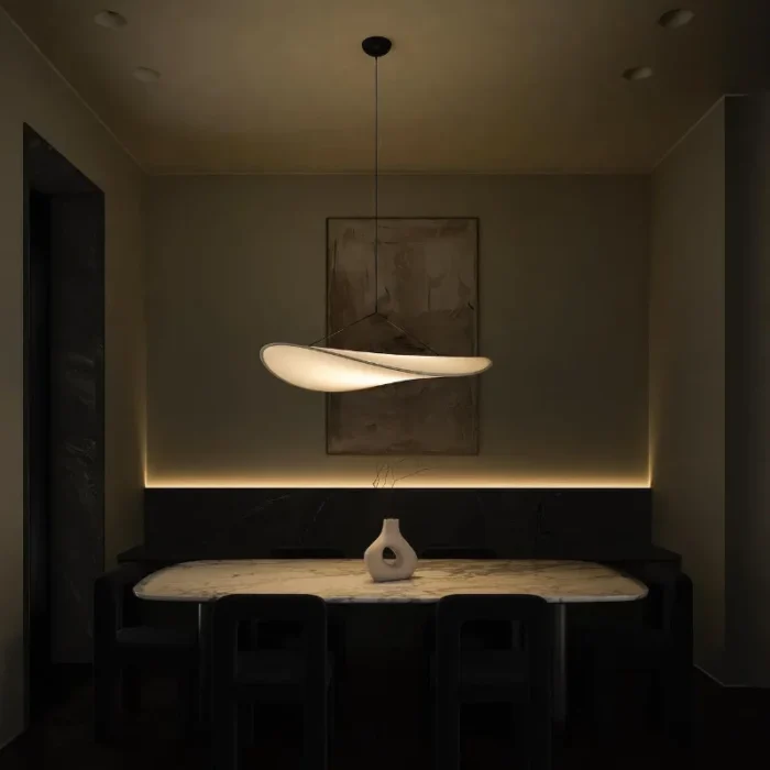 Nordic Led Pendant Light Cloud Like Chandelier Suspension Lamp For Living Room Bedroom Parlor 3