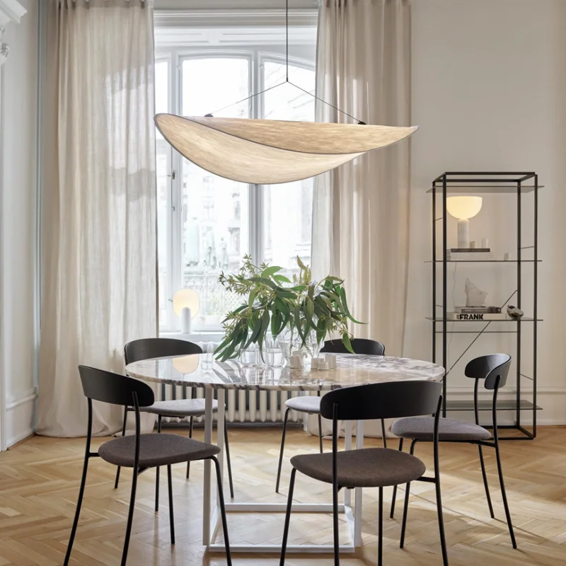 Nordic Led Pendant Light Cloud Like Chandelier Suspension Lamp For Living Room Bedroom Parlor