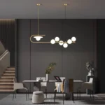 Nordic Home Decor Dining Room Pendant Lamp Lights Indoor Lighting Ceiling Lamp Hanging Light Chandelier Lamps 50